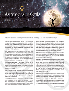 Astrological Insights - Fall 2018