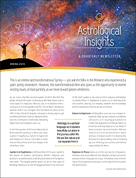 Astrological Insights - Spring 2019