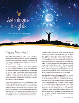 Astrological Insights - Winter 2019