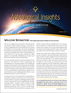 Astrological Insights - Spring 2021