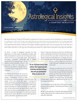 Astrological Insights - Winter 2018